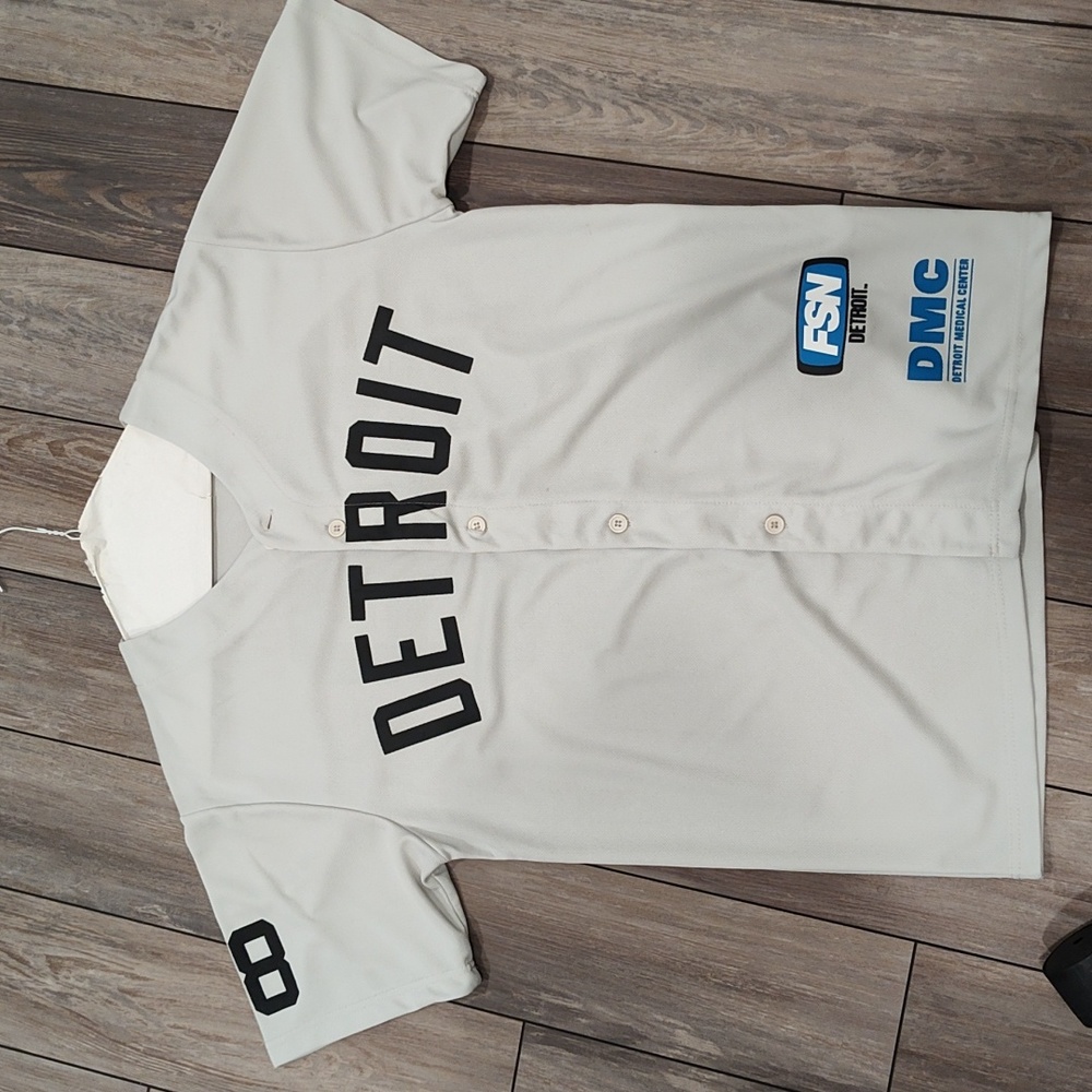 Detroit Tigers promotional jersey | 1968 road pattern